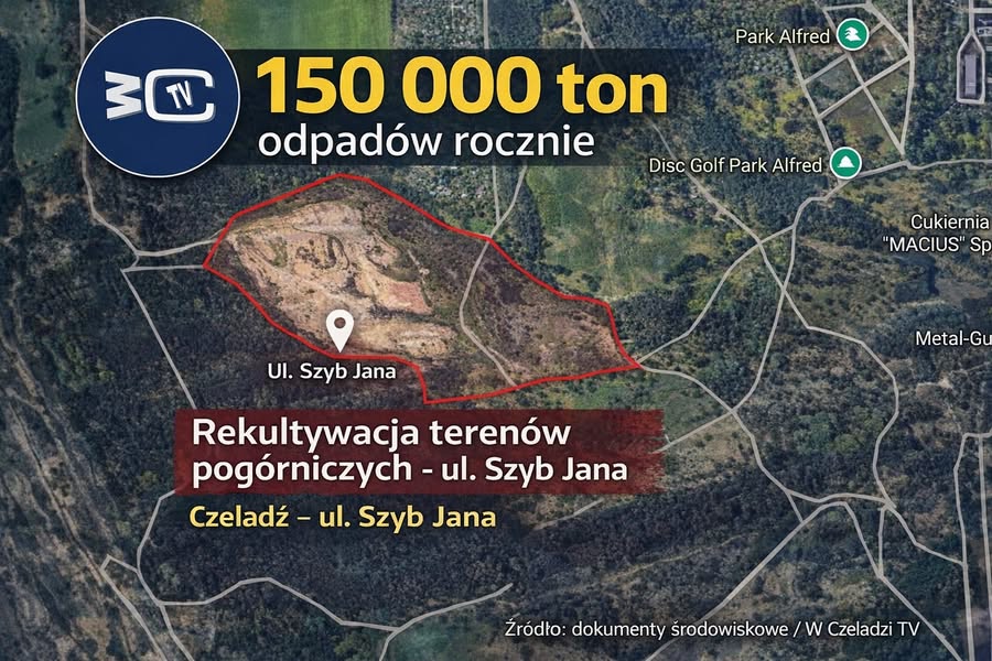 Czy wiecie, że w Czeladzi funkcjonuje miejsce, które może przyjąć nawet 150 tysięcy ton odpadów rocznie?