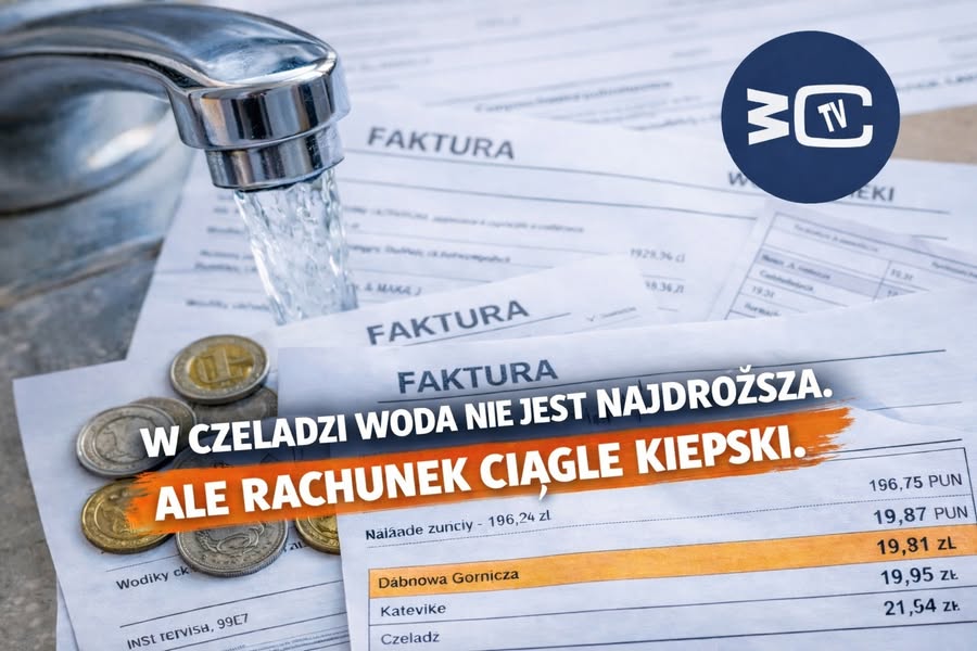 Ranking kosztów wody i ścieków. W Czeladzi woda nie jest najdroższa, ale całościowo i tak wychodzimy kiepsko