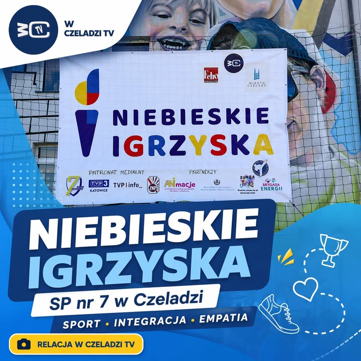 💙 **Niebieskie Igrzyska w Szkole Podstawowej nr 7 w Czeladzi