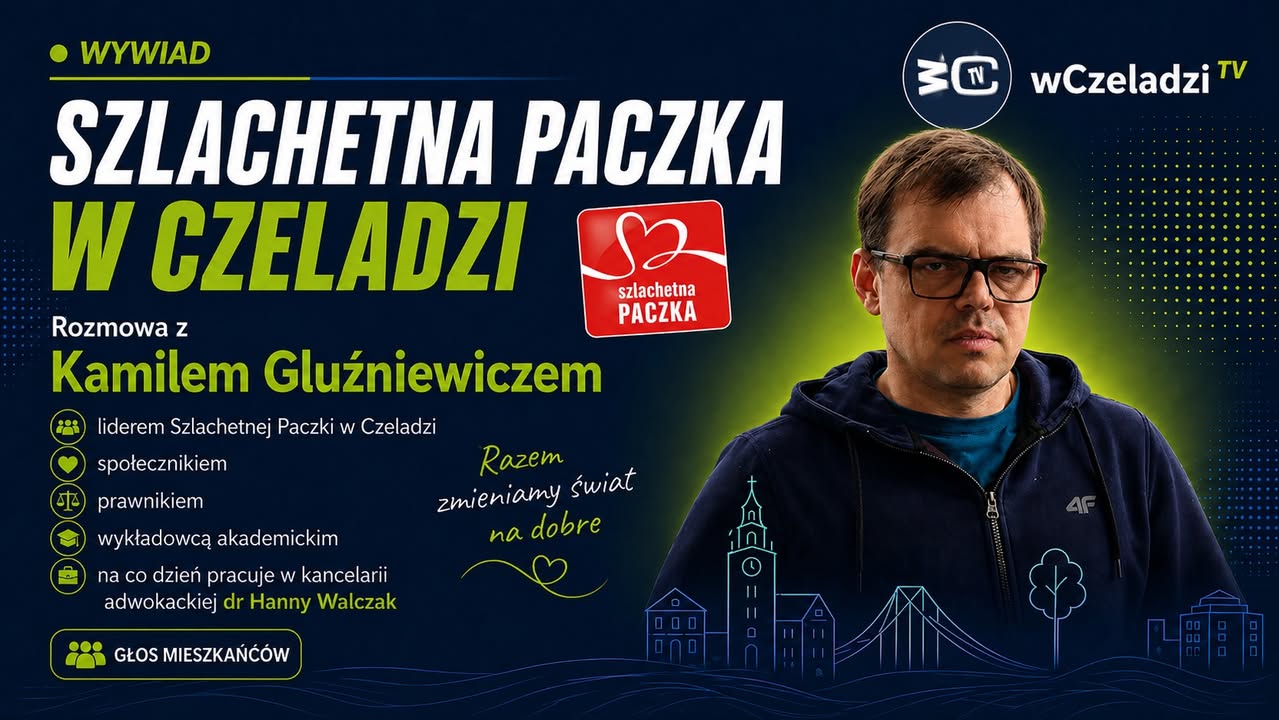 💚 Szlachetna Paczka w Czeladzi - rozmowa z Kamilem Gluźniewiczem