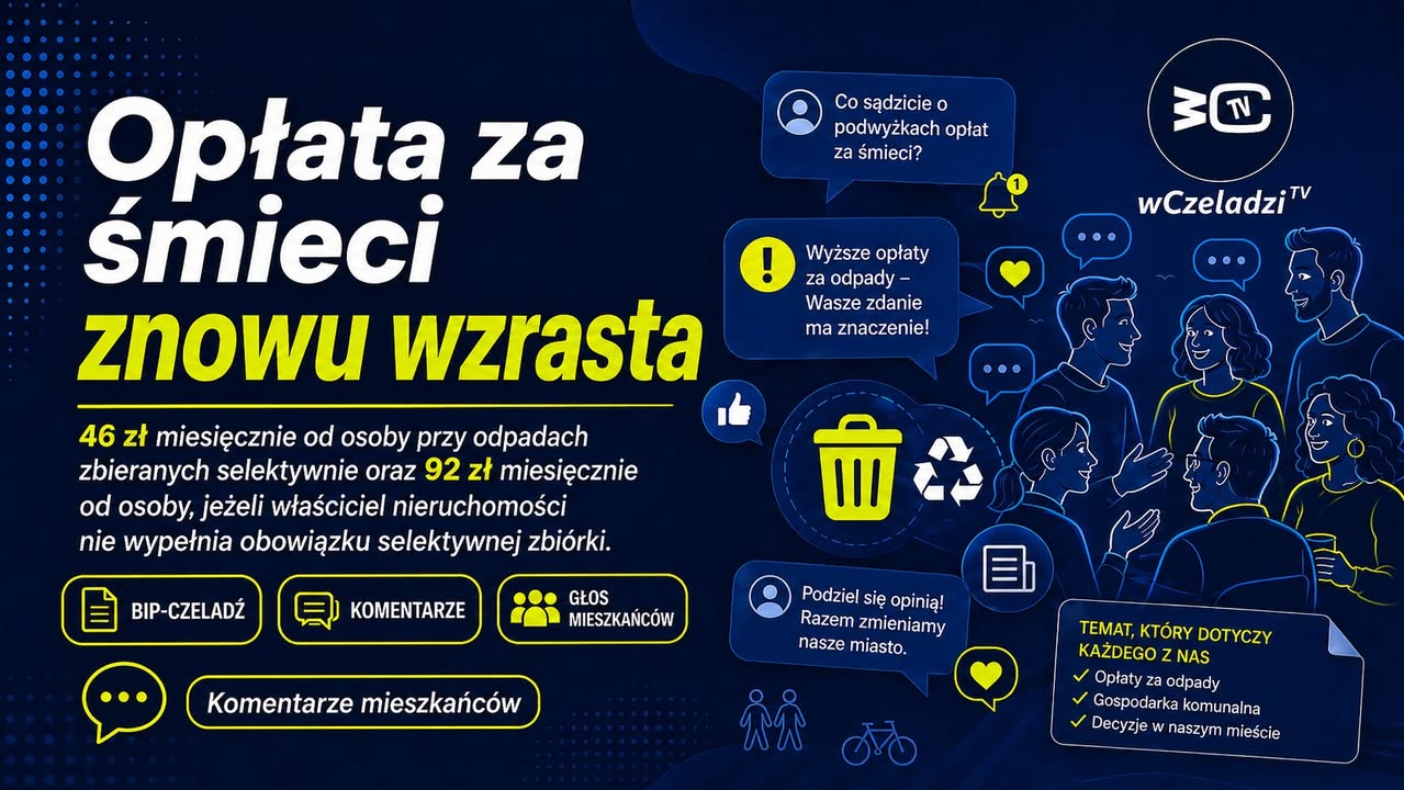 W Czeladzi od 1 maja 2026 r.