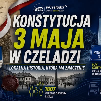 Konstytucja 3 Maja i lokalna historia Czeladzi